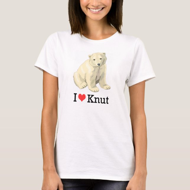 Camiseta Eu Amo Knut (Frente)