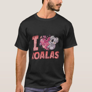Camiseta Eu Amo Koalas Animal Koala Koala Bear