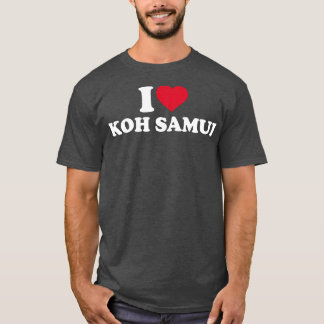 Camiseta Eu amo Koh Samui