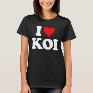 CAMISETA EU AMO KOI