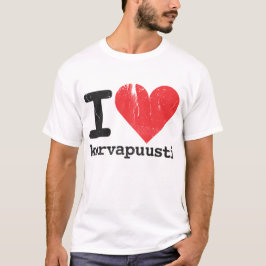 Camiseta Eu Amo Korvapuusti