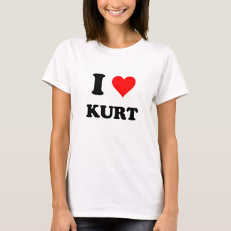 Camiseta Eu amo Kurt