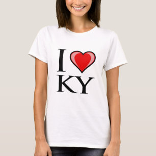 Camiseta Eu amo KY - Kentucky
