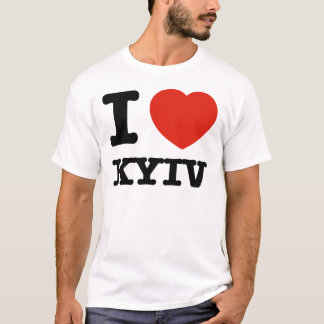 Camiseta Eu amo Kyiv