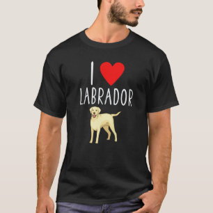 Camiseta Eu Amo Labrador Lab Retriever Labrador