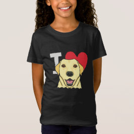 Camiseta Eu Amo Labradores