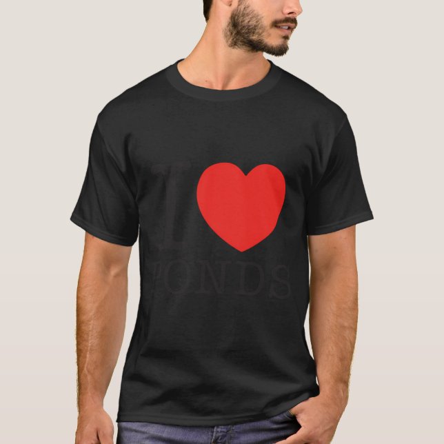 Camiseta Eu Amo Lagoas (Frente)