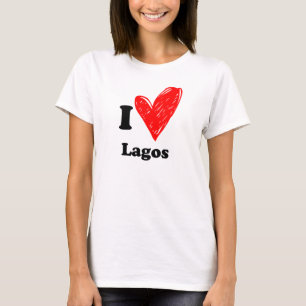 Camiseta Eu amo Lagos