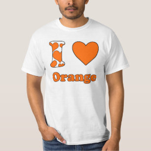 Camiseta Eu amo Laranja