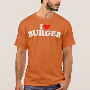 Camiseta Eu Amo Lasagna Eu Amo Burger I Love Burger (2)