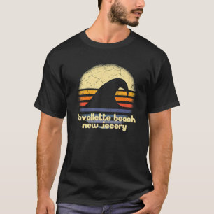 Camiseta Eu amo Lavallette Beach New Jersey Ocean Wave NJ