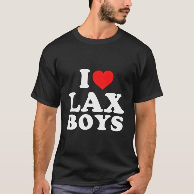 Camiseta Eu Amo Lax (Frente)