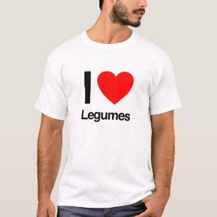 Camiseta eu amo leguminosa