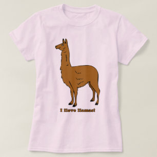 Camiseta Eu Amo Lhamas!