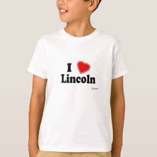 Camiseta Eu amo Lincoln