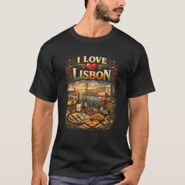 Camiseta Eu Amo Lisboa