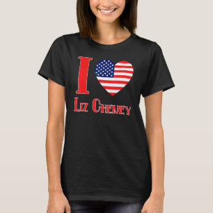 Camiseta Eu Amo Liz Cheney