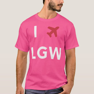 Camiseta Eu Amo London Gatwick Lgw
