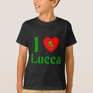 Camiseta Eu amo Lucca Italia