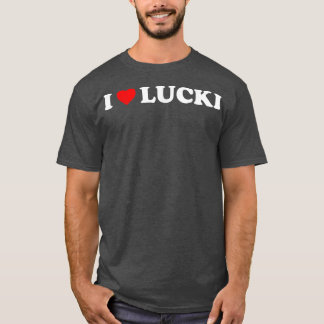 Camiseta eu amo lucki Heart Lucki