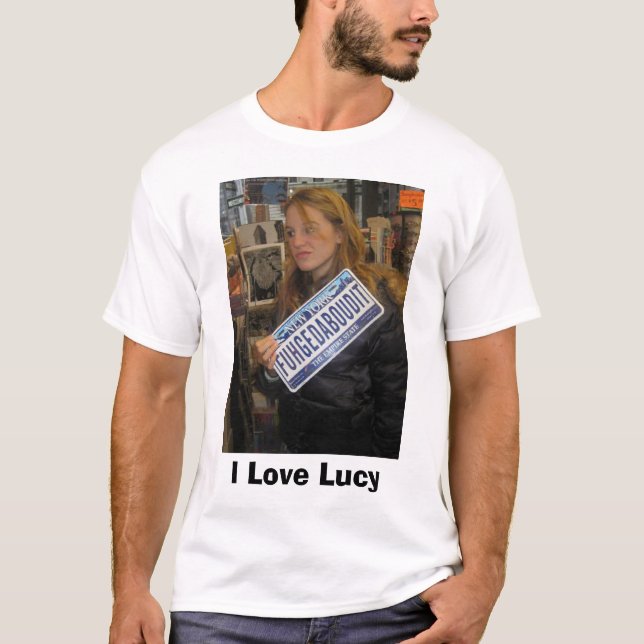 Camiseta Eu amo Lucy (Frente)