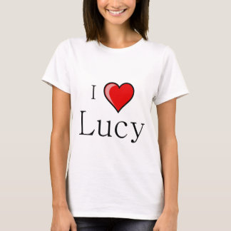 Camiseta Eu amo Lucy