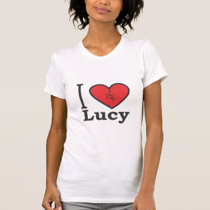 Camiseta Eu amo Lucy