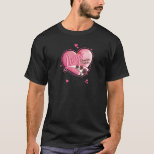 Camiseta Eu Amo Lucy Chocolate Smudges