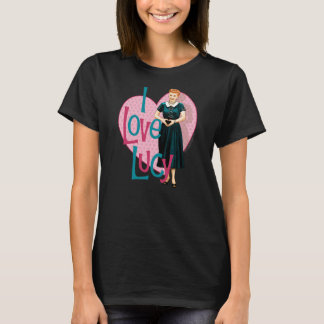 Camiseta Eu Amo Lucy Heart You