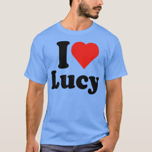 Camiseta Eu amo Lucy Lucille Love Tee