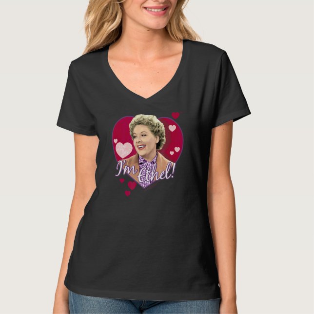 Camiseta Eu amo Lucy, sou Ethel (Frente)