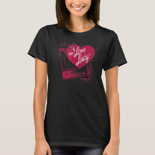 Camiseta Eu Amo Lucy Spray Paint Heart