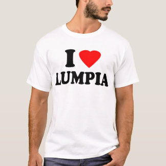 Camiseta Eu amo Lumpia