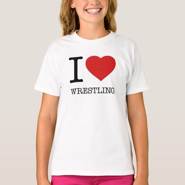 CAMISETA EU AMO LUTA (Frente)
