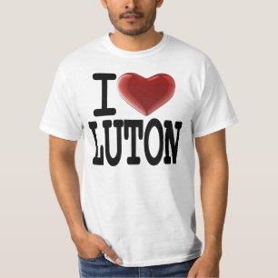 Camiseta Eu amo LUTON