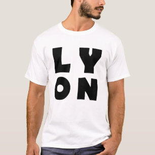 Camiseta Eu amo Lyon France