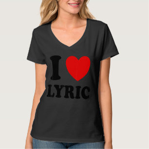 Camiseta Eu Amo Lyric