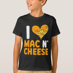 Camiseta Eu Amo Macarrão Com Queijo Macarrão E Queijo Engra