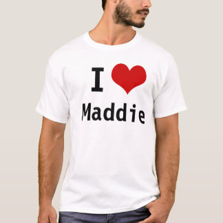 Camiseta Eu amo Maddie