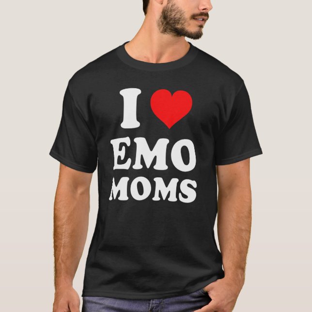Camiseta Eu Amo Mães Emo (Frente)