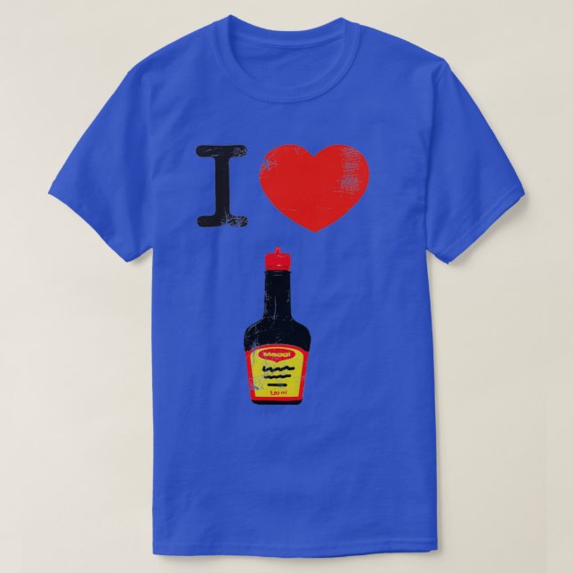 Camiseta Eu amo Maggi  (Frente do Design)