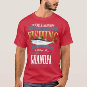 Camiseta Eu Amo Mais Do Que Pescar Ser Um Vovô Pescando