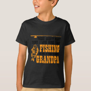 Camiseta Eu Amo Mais Pescar Avô Dia dos Pais Avô