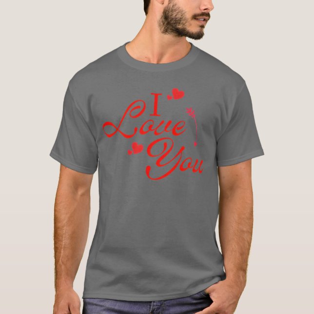 Camiseta Eu amo mais vintage (Frente)