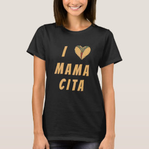 Camiseta Eu Amo Mamacita Mexicana Pelo Homem Cinco De Mayo