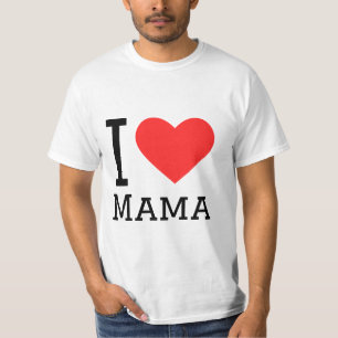 Camiseta Eu amo mamãe