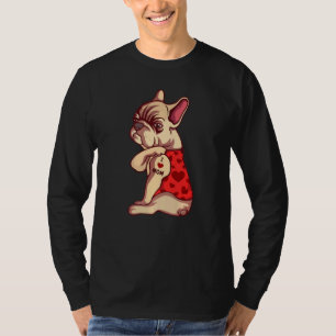 Camiseta Eu Amo Mamãe Cachorro Tatuagem Inglesa Cachorro To
