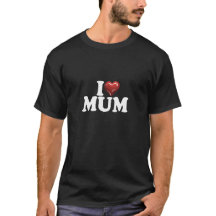 Eu amo mamãe coração vermelho brilhante feliz aniv