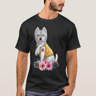 Camiseta Eu Amo Mamãe Tatô Cachorro Engraçado Dia de as mãe