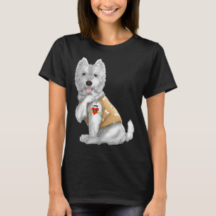 Camiseta Eu Amo Mamãe Tatô Cão Engraçado Dia de as mães Gi